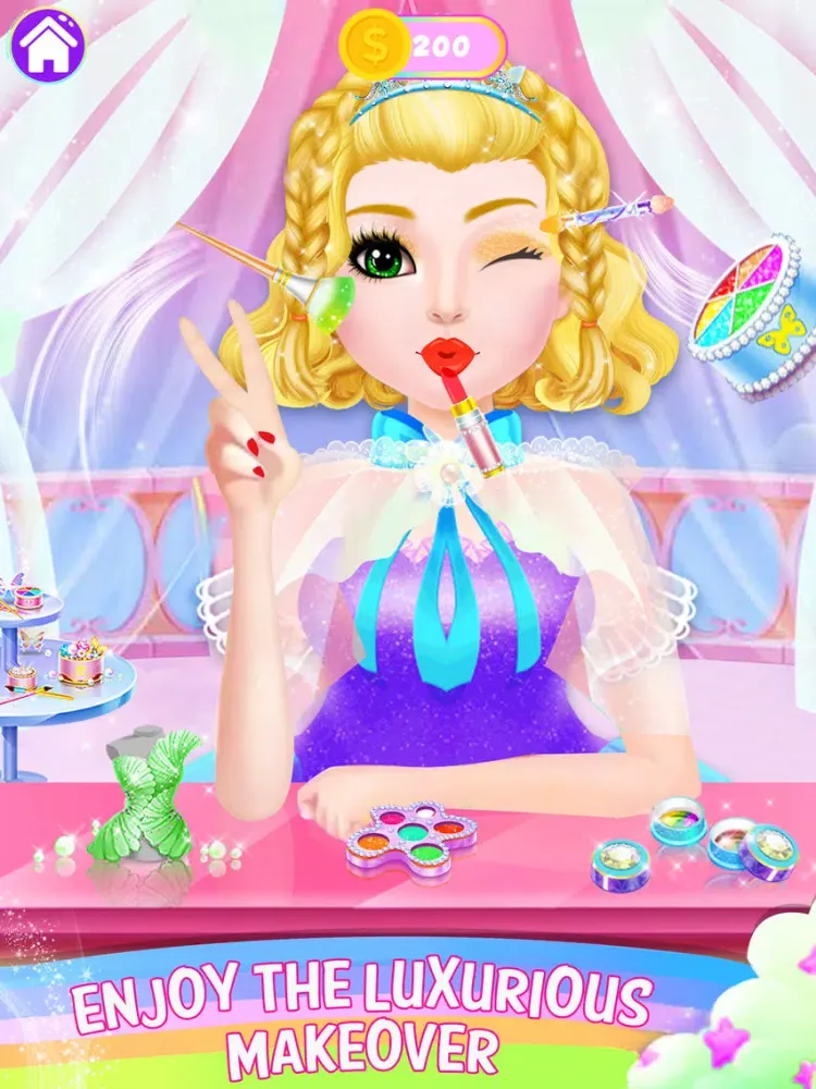 Ảnh chụp màn hình của Princess Braided Hair Stylist iPad 
