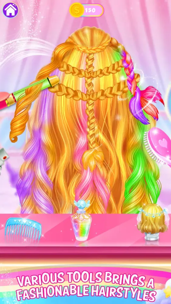 Ảnh chụp màn hình của Princess Braided Hair Stylist