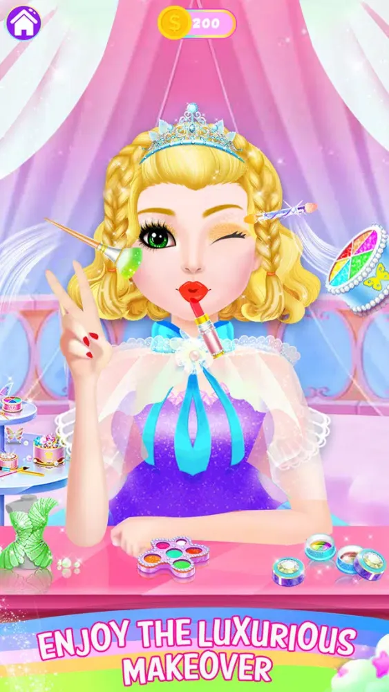 Ảnh chụp màn hình của Princess Braided Hair Stylist