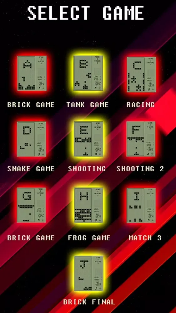 90s Classic Games: 10 in 1 Screenshots