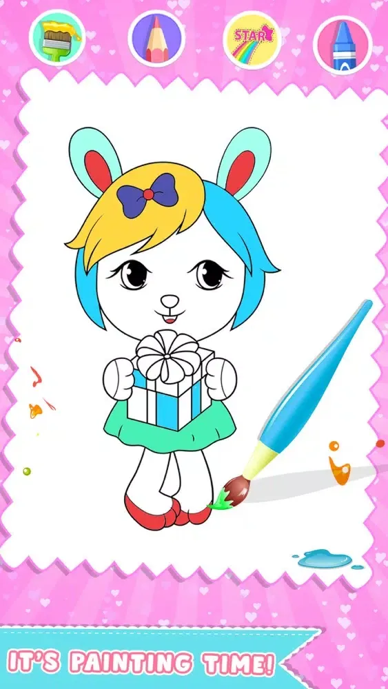 Screenshot di Draw Princess Color And Paint