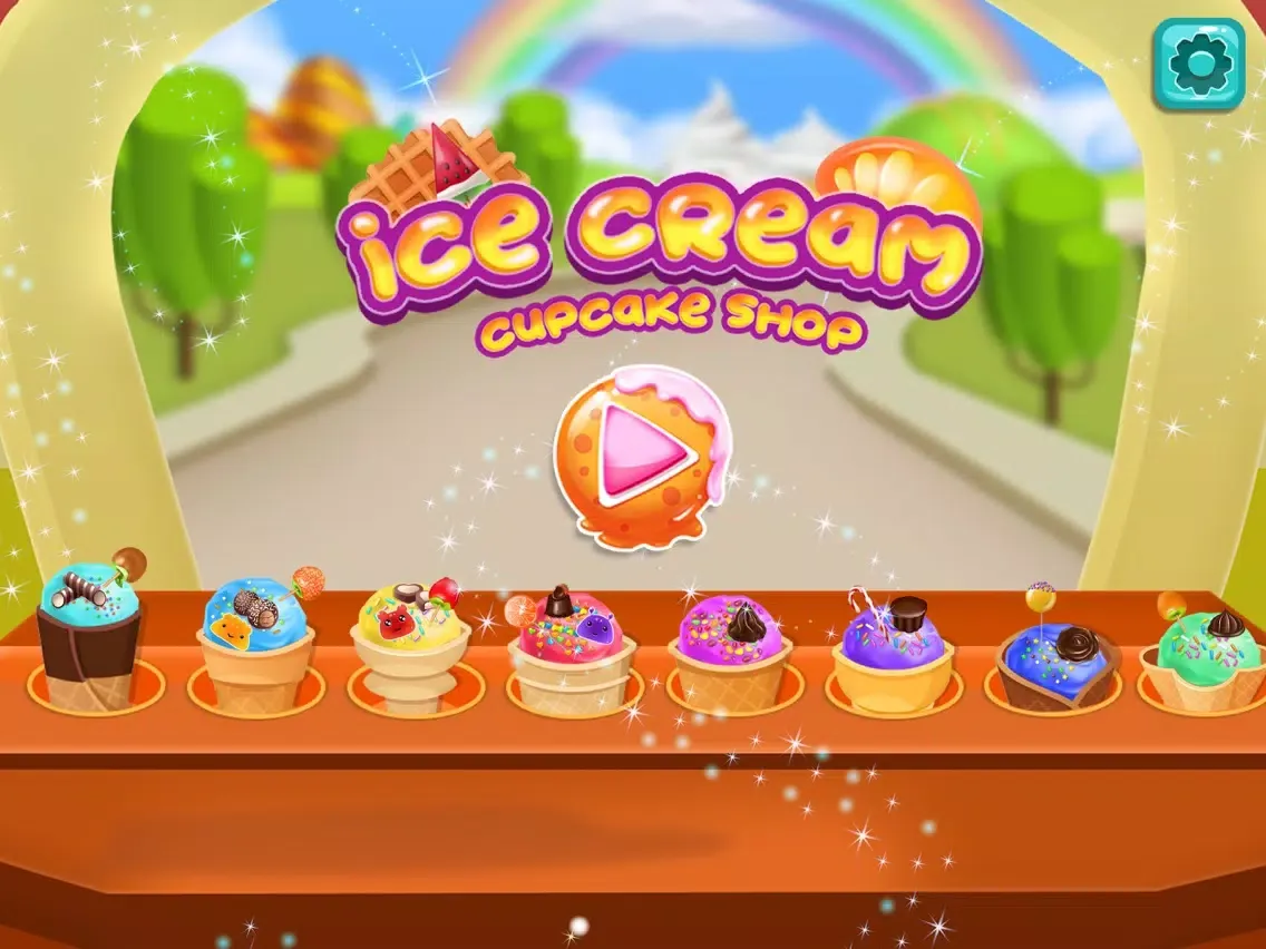 Скриншоты Cone Ice Cream Cupcake Baker iPad 