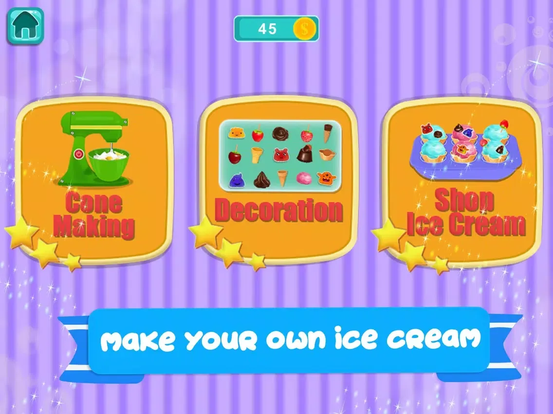 Скриншоты Cone Ice Cream Cupcake Baker iPad 