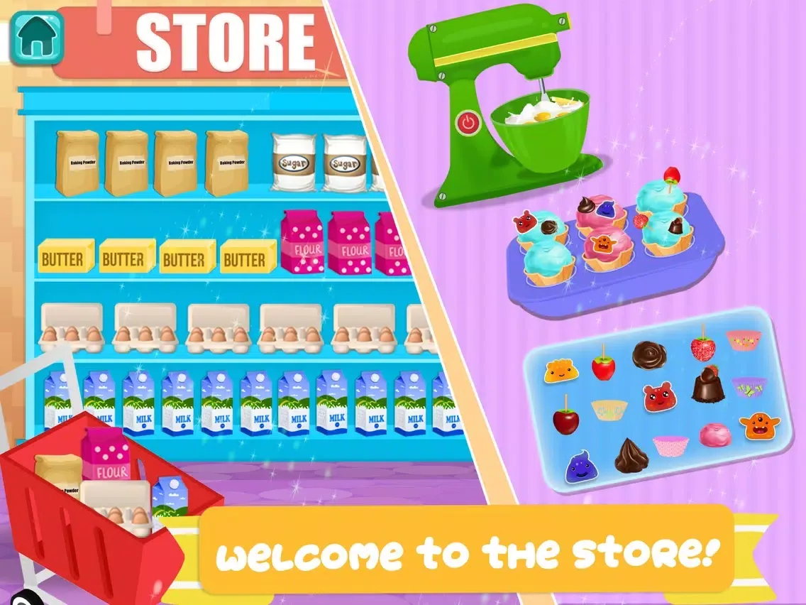 Скриншоты Cone Ice Cream Cupcake Baker iPad 