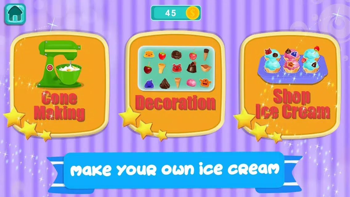 Скриншоты Cone Ice Cream Cupcake Baker