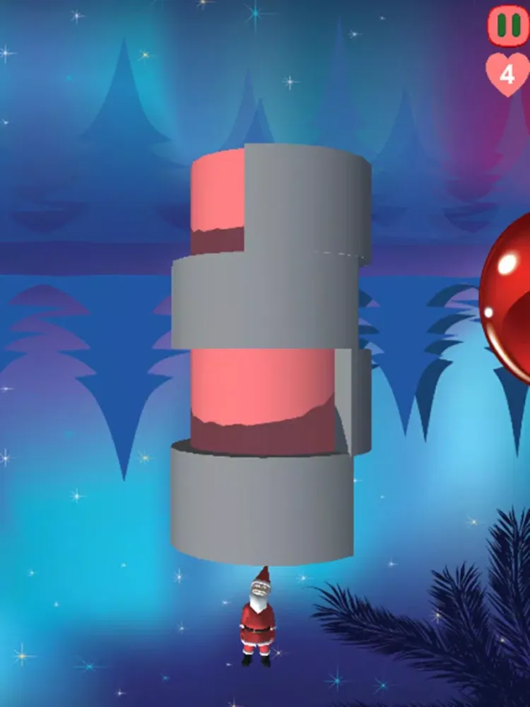 Ảnh chụp màn hình của XMAS Santa Jump Adventure 3D iPad 