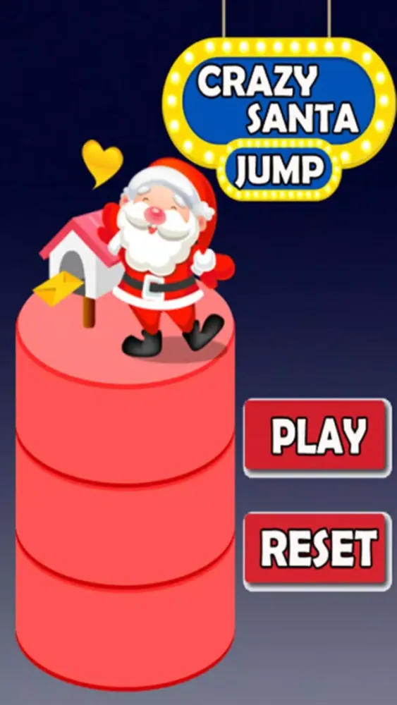Ảnh chụp màn hình của XMAS Santa Jump Adventure 3D