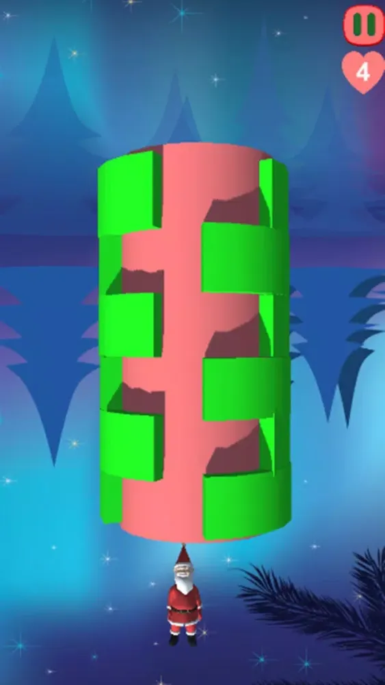Ảnh chụp màn hình của XMAS Santa Jump Adventure 3D