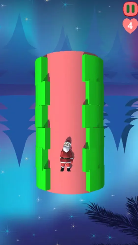 Ảnh chụp màn hình của XMAS Santa Jump Adventure 3D