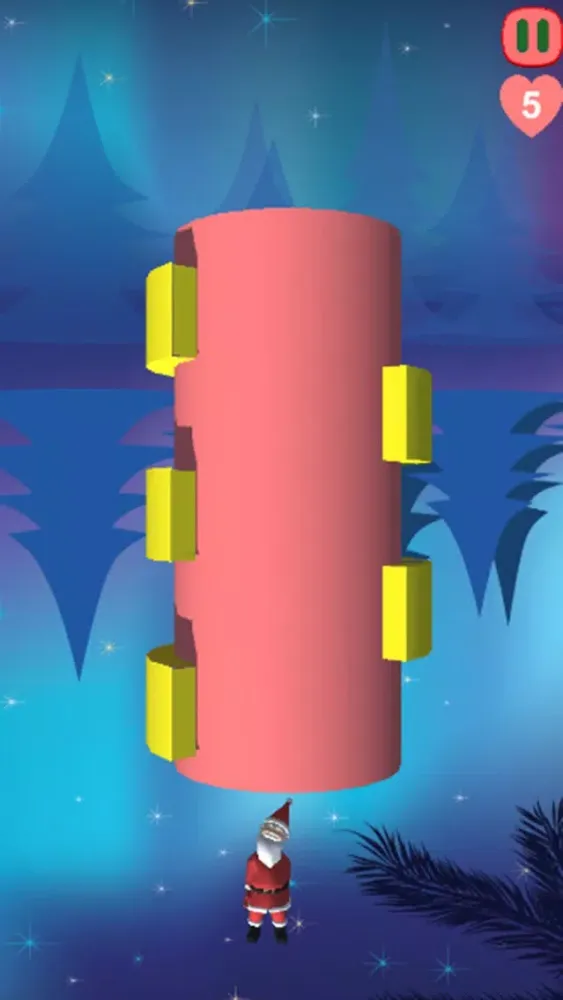 Ảnh chụp màn hình của XMAS Santa Jump Adventure 3D