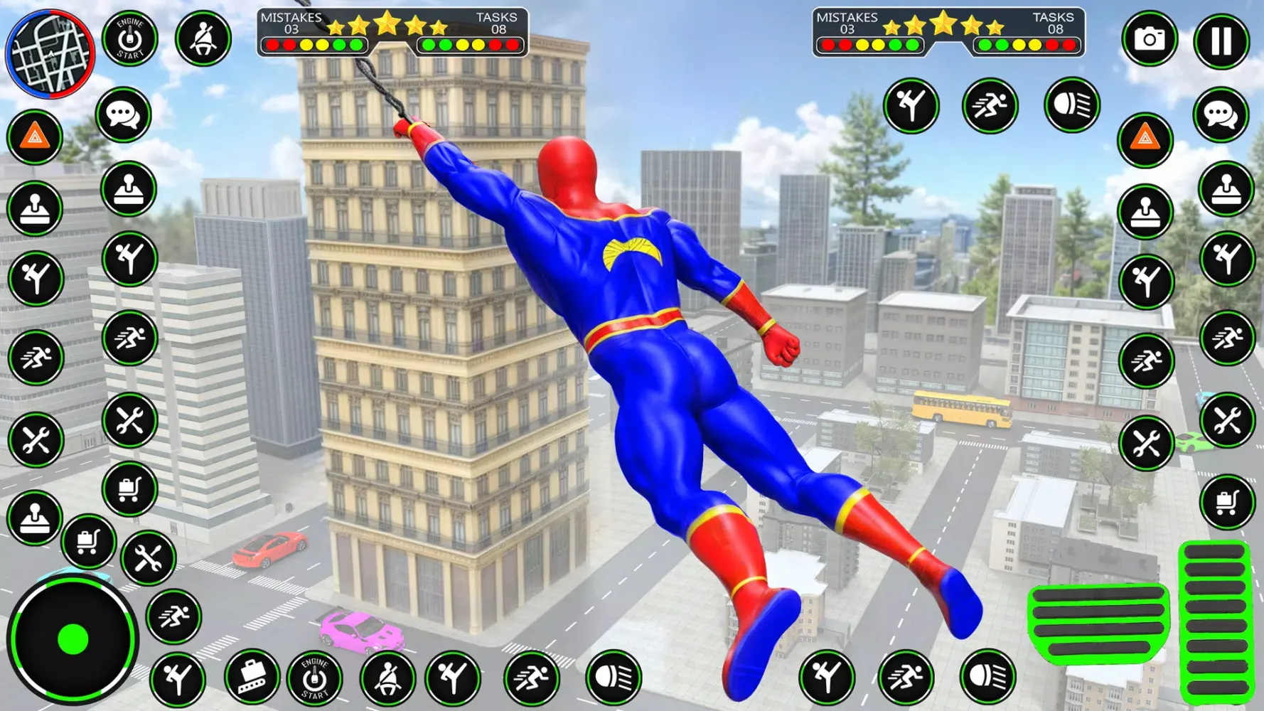 Tangkapan skrin Spider Rope Hero
