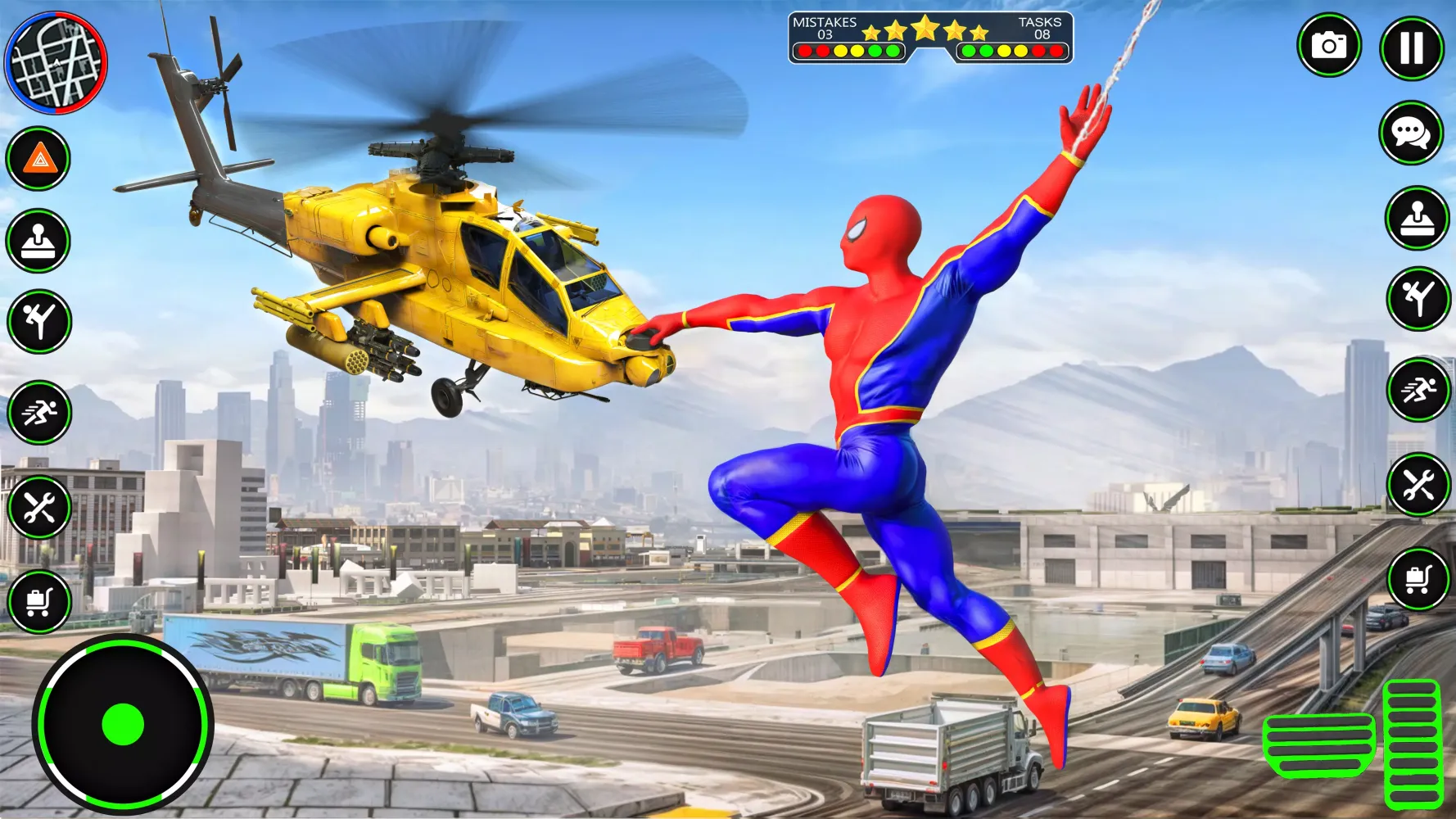 Tangkapan skrin Spider Rope Hero