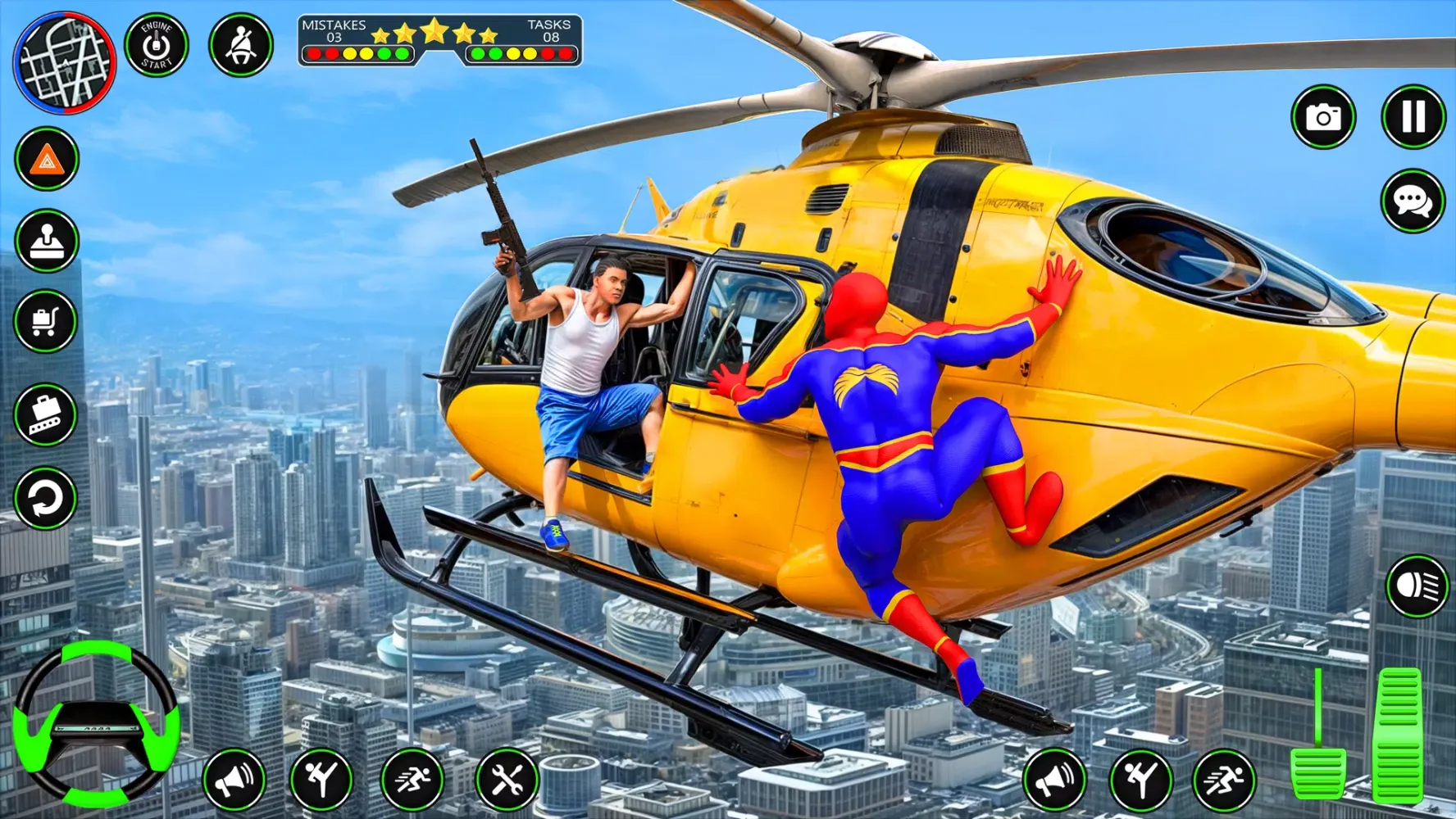 Tangkapan skrin Spider Rope Hero