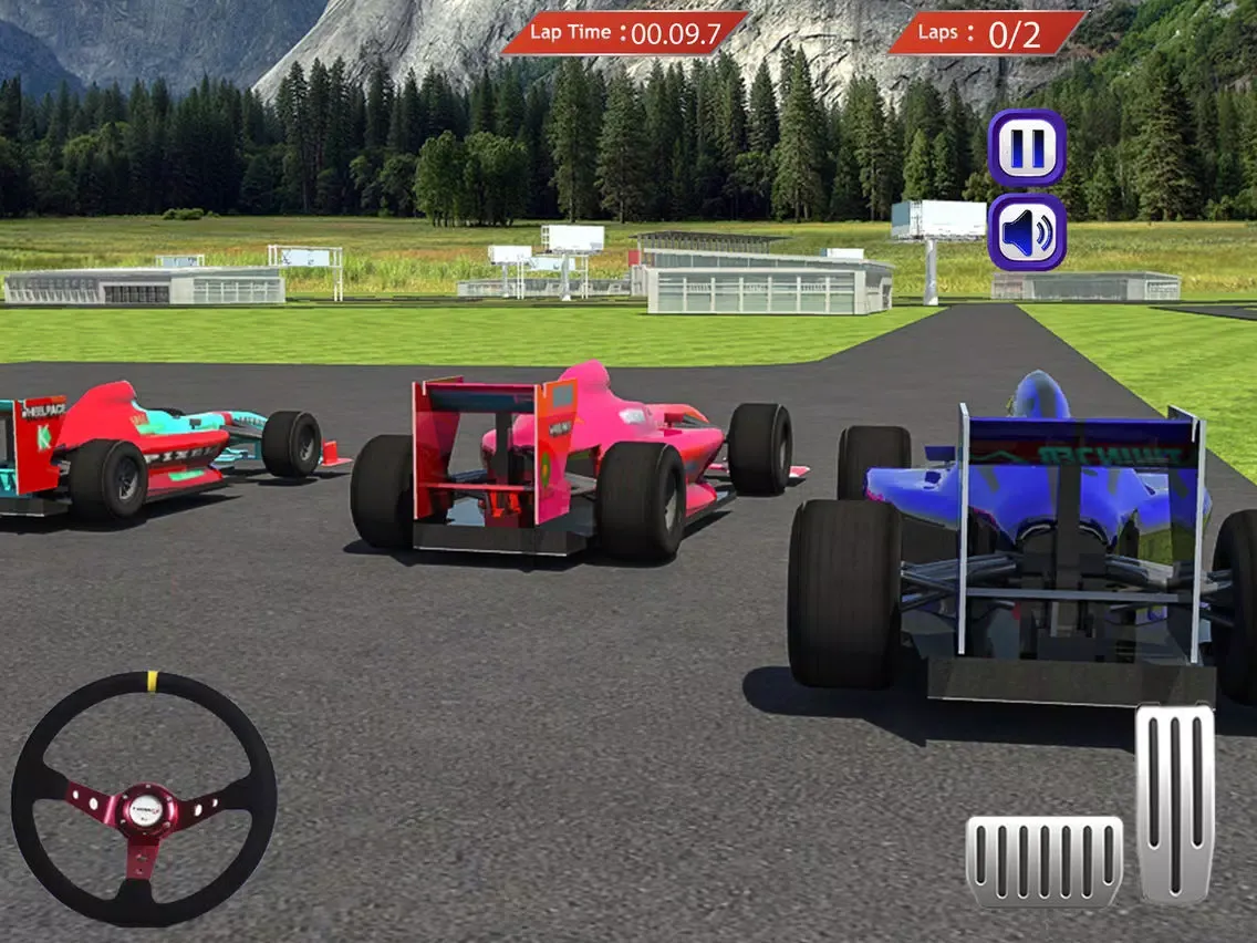 صور Furious Formula Racing Car iPad 