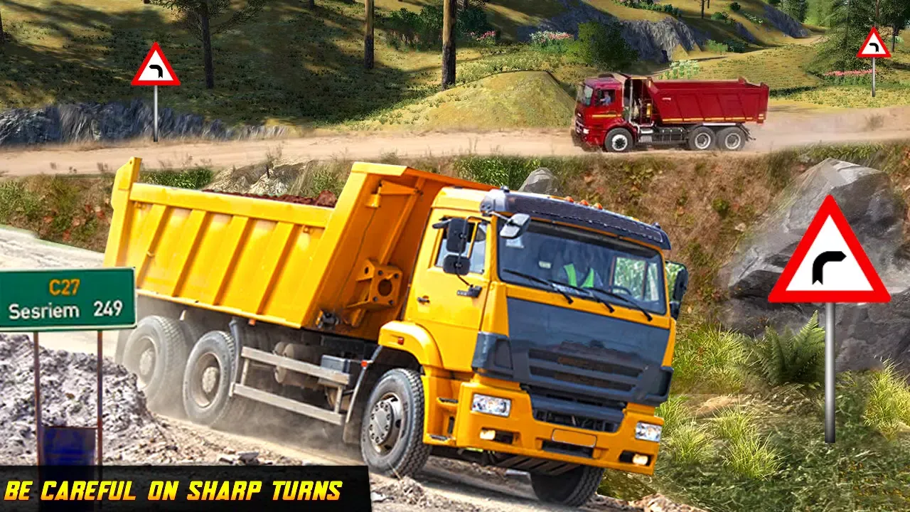 Capturas de tela do Real Heavy Truck Simulator 3D