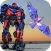 Police Eagle robot battle
