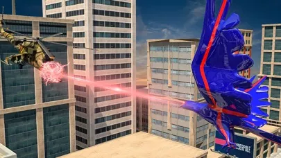 Captures d'écran de Police Eagle robot battle