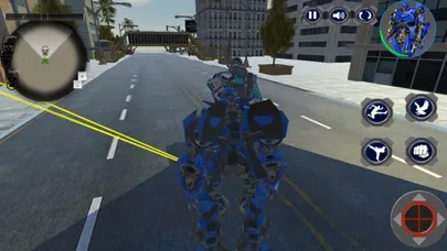 Captures d'écran de Police Eagle robot battle