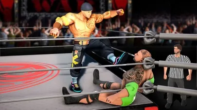 Tangkapan skrin Real Wrestling Revolution 3D