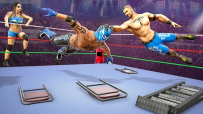 Tangkapan skrin Real Wrestling Revolution 3D