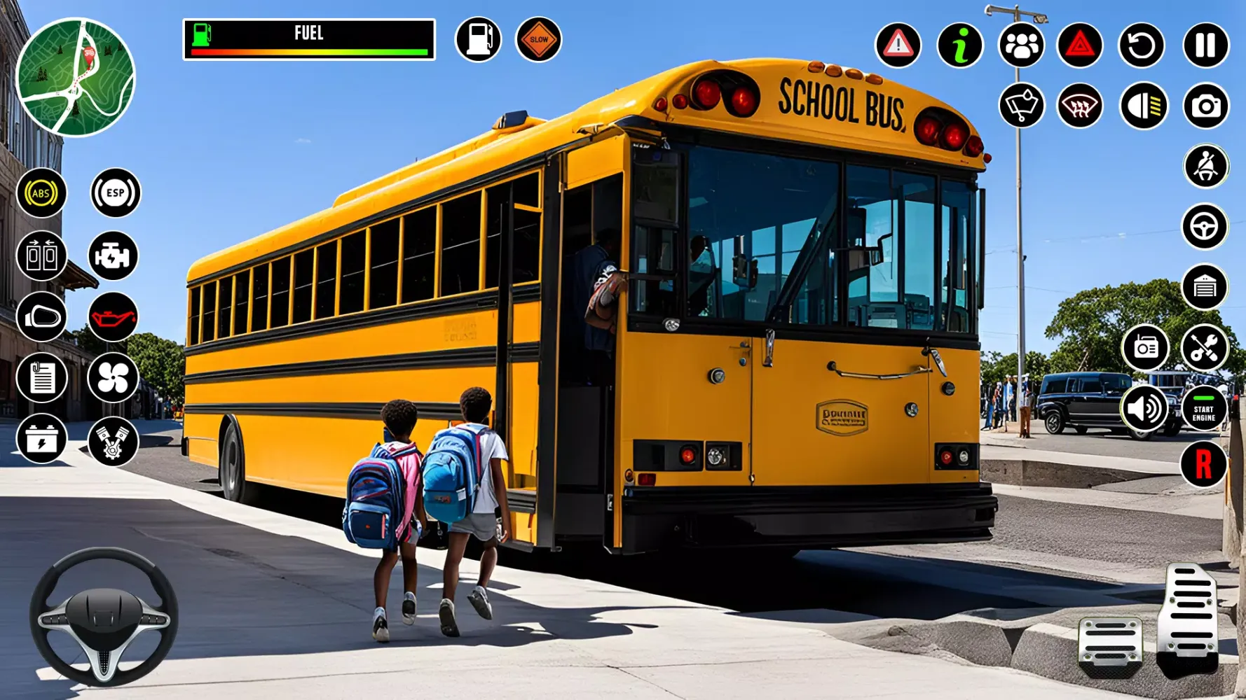 School Bus Simulator 3D Game Screenshots