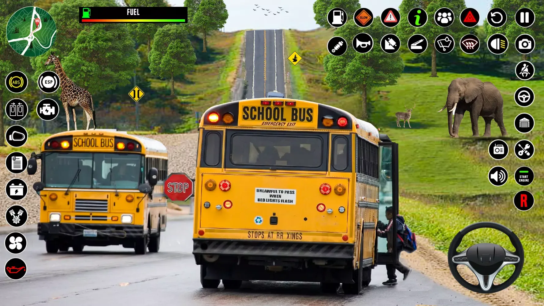 School Bus Simulator 3D Game Screenshots