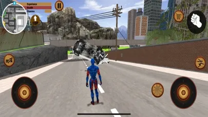 Captures d'écran de Flying Spider Stickman hero