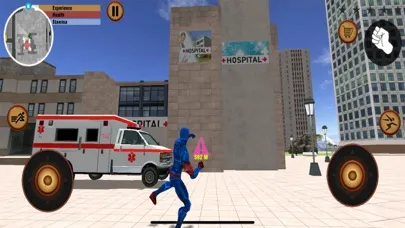 Captures d'écran de Flying Spider Stickman hero