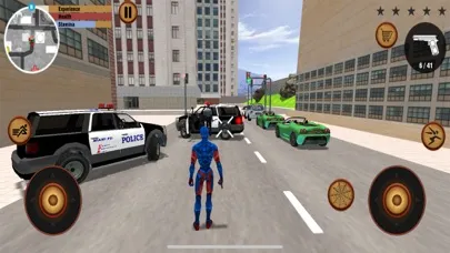 Captures d'écran de Flying Spider Stickman hero