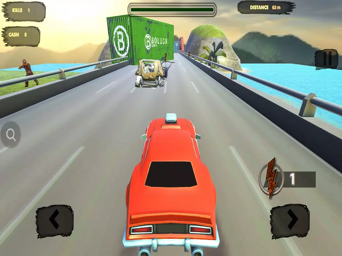 Zombies Gang : Cars and Guns iPad  スクリーンショット