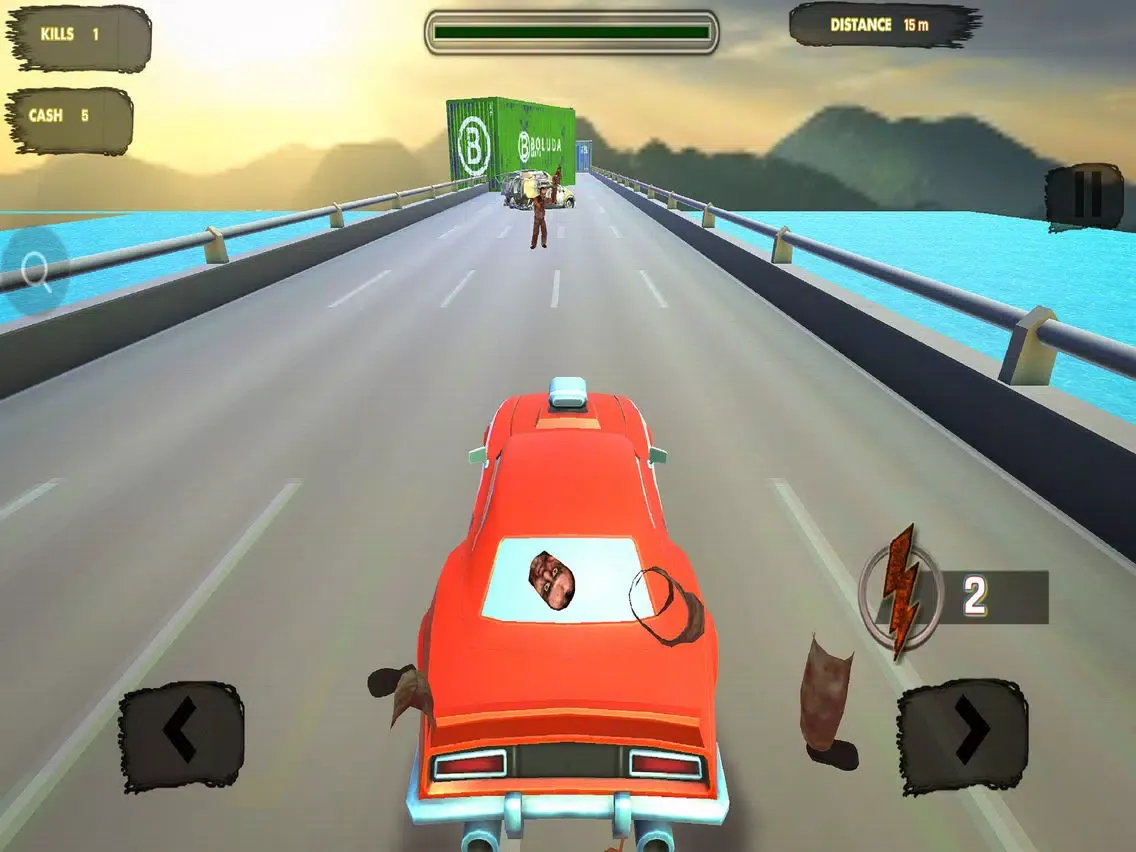 Zombies Gang : Cars and Guns iPad  スクリーンショット