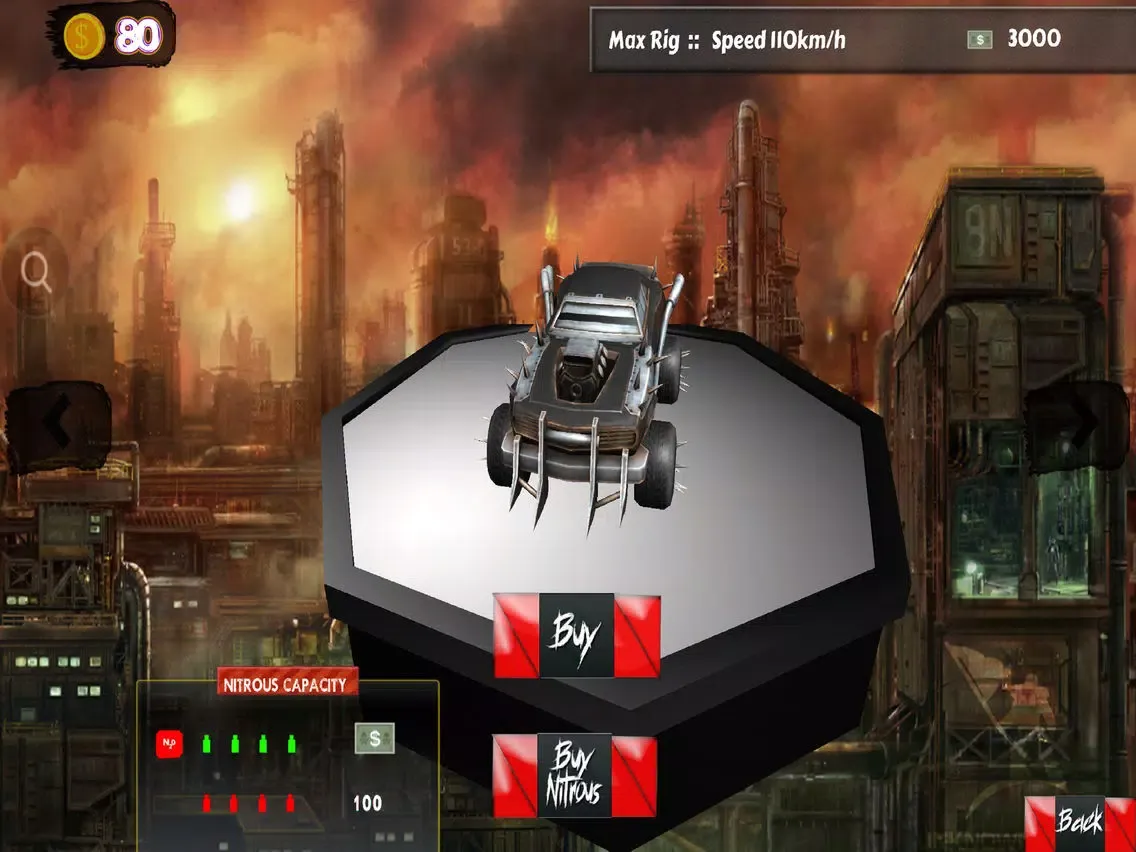 Zombies Gang : Cars and Guns iPad  スクリーンショット