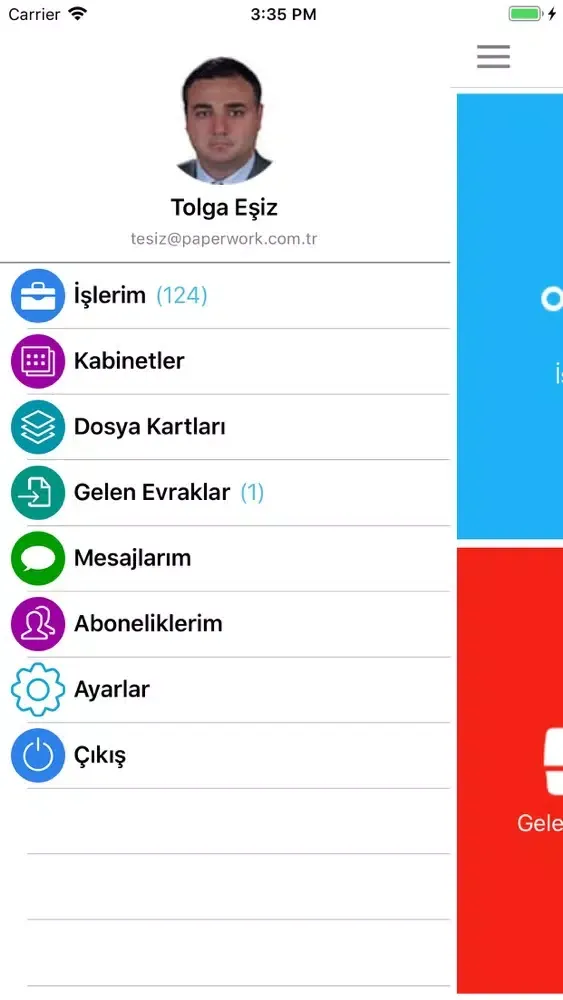 PaperWork Ekran Görüntüleri