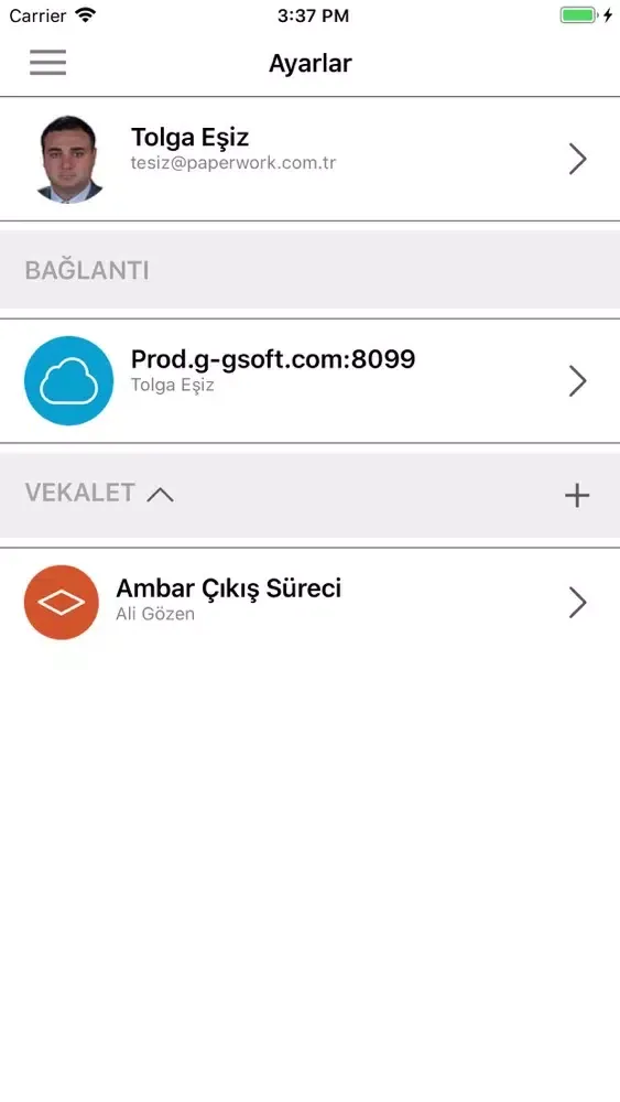 PaperWork Ekran Görüntüleri