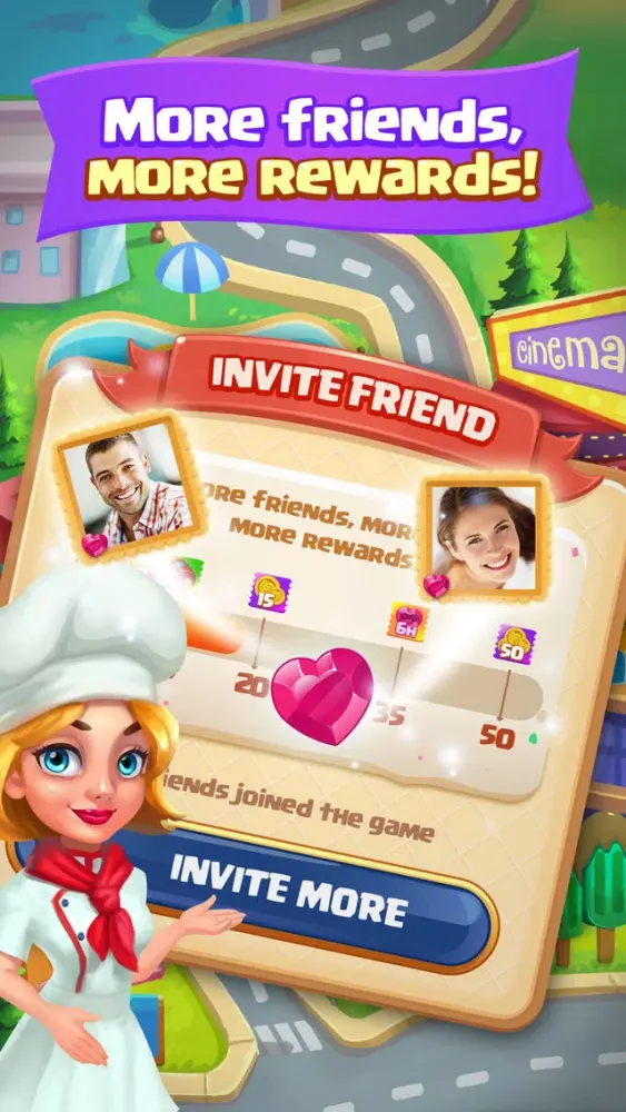 Captures d'écran de Baking Dash