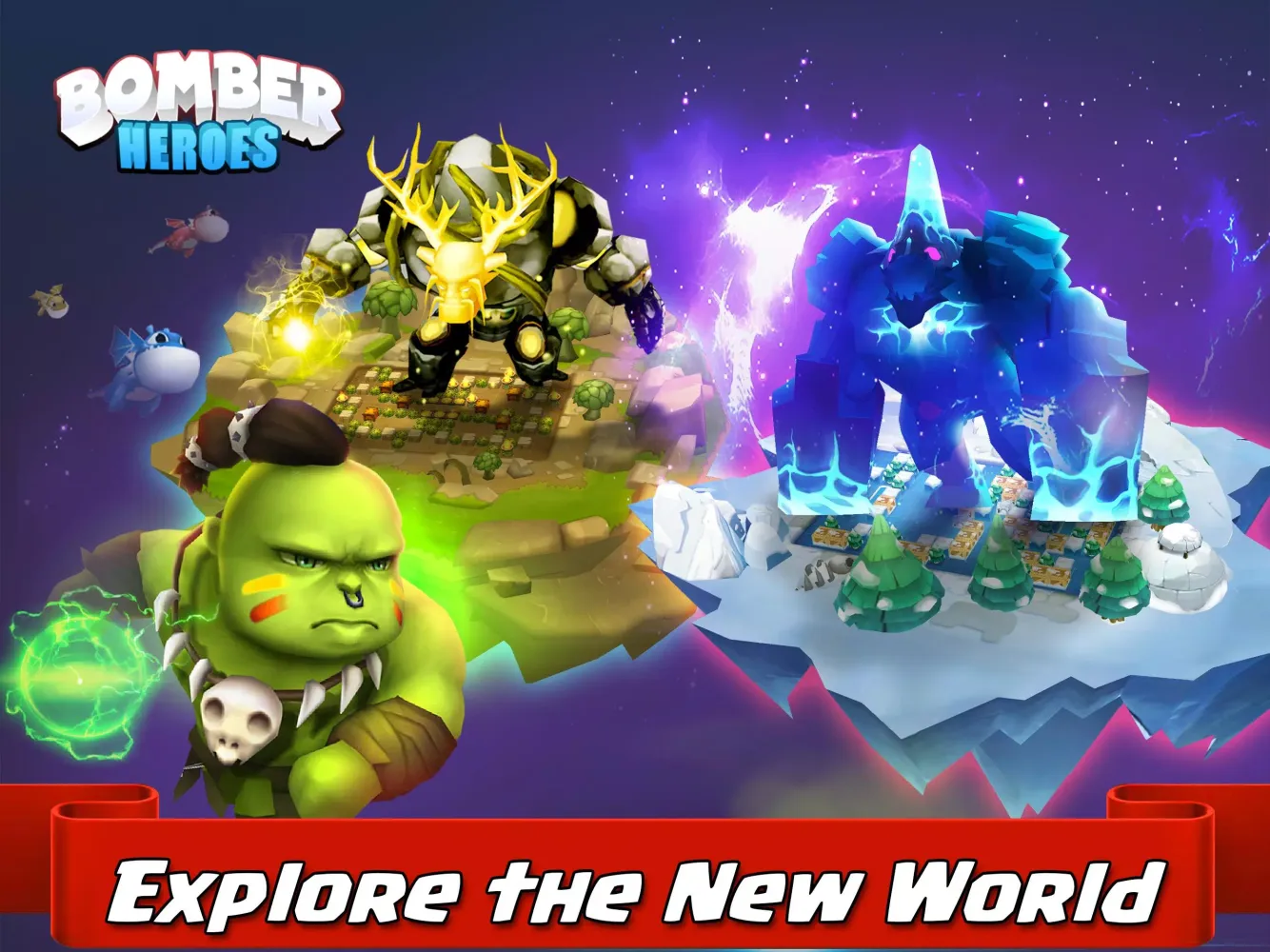 Tangkapan skrin Bomber Heroes