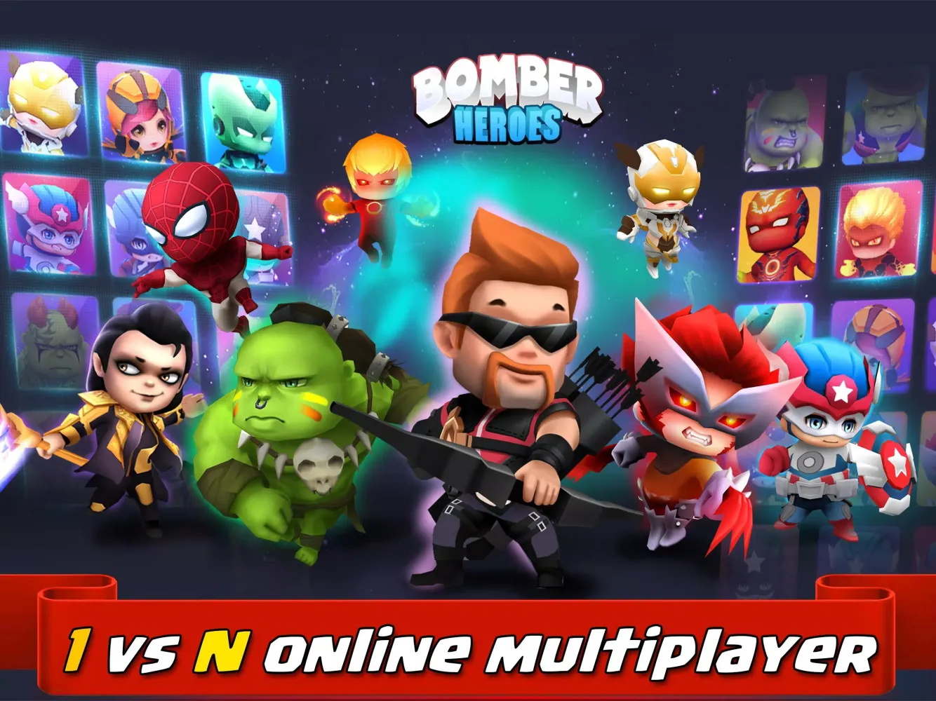Tangkapan skrin Bomber Heroes