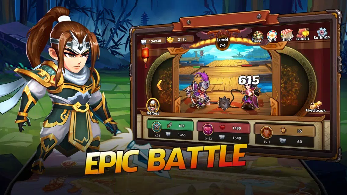 Idle 3Q - Three Kingdoms スクリーンショット