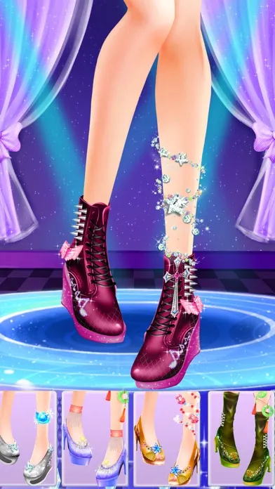 صور Fairy Magic Crystal Shoes