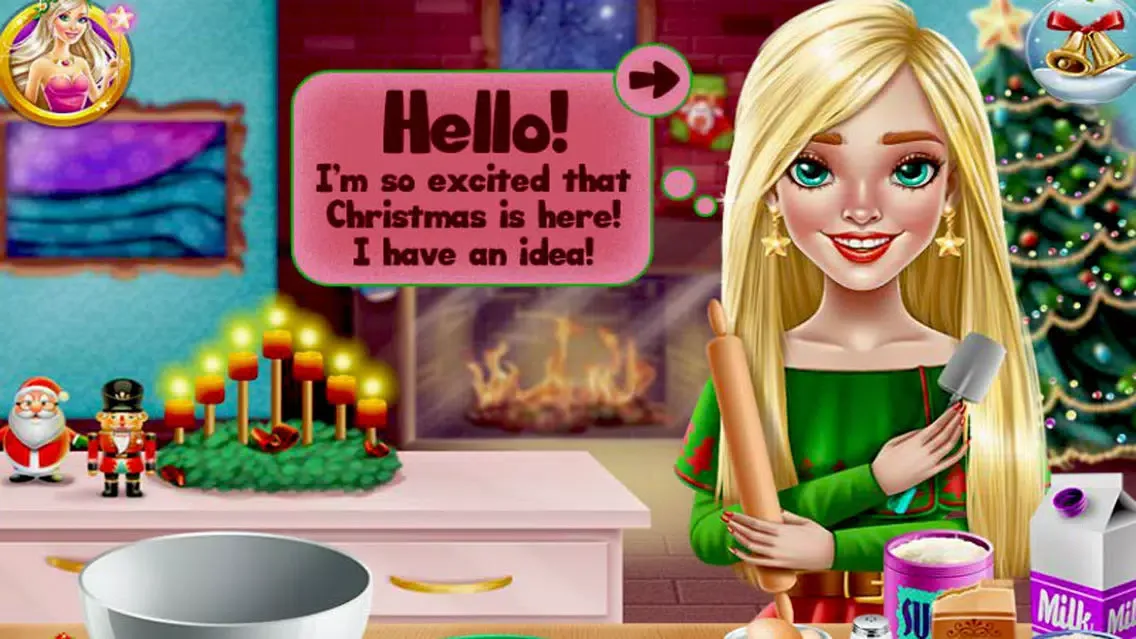 Capturas de pantalla de Christmas Cookies Santa