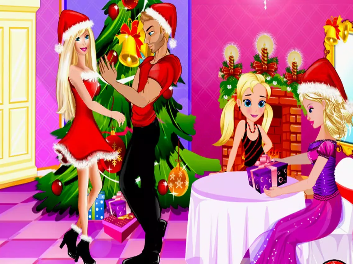 Capturas de tela do Christmas Princess Kissing iPad 