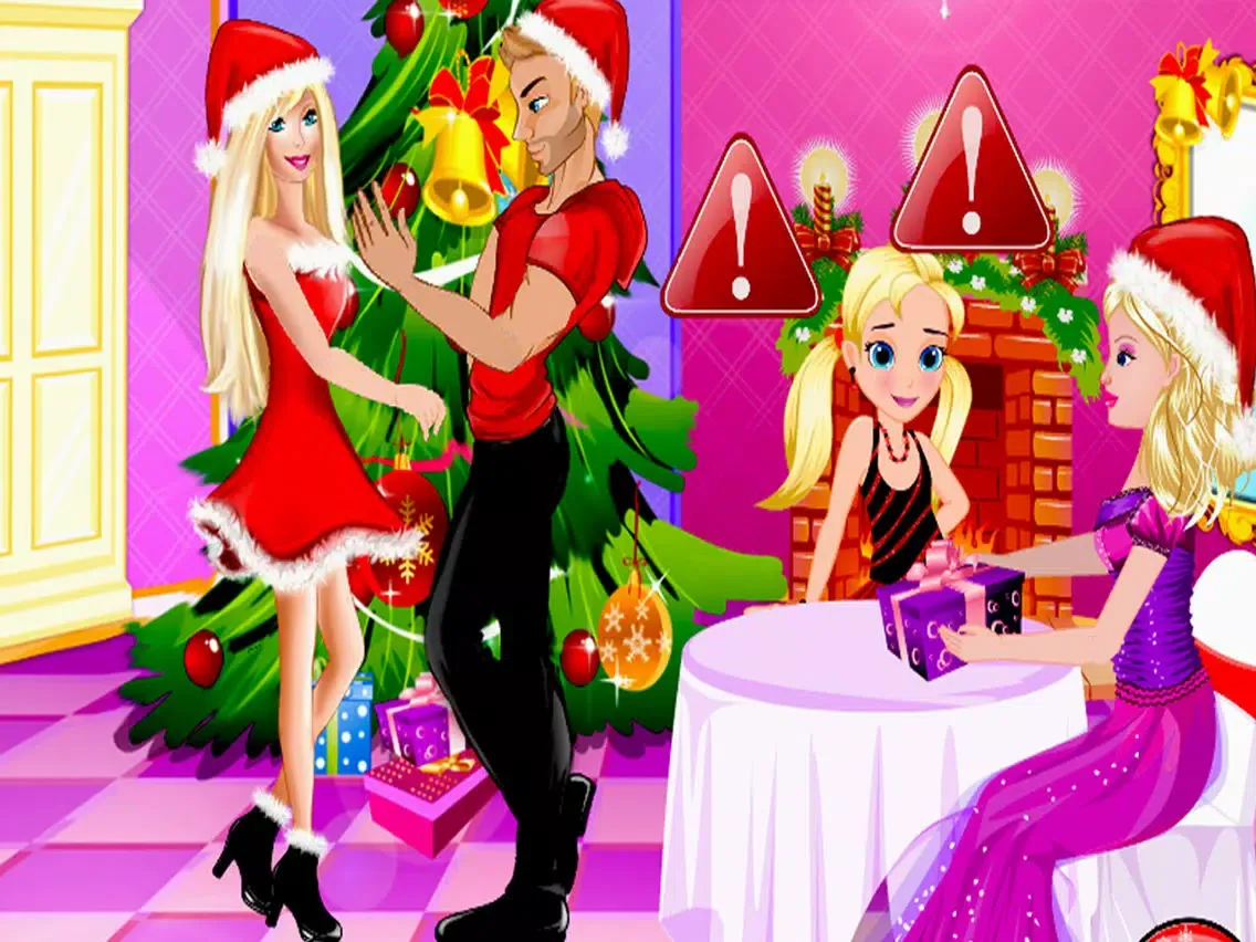 Capturas de tela do Christmas Princess Kissing iPad 