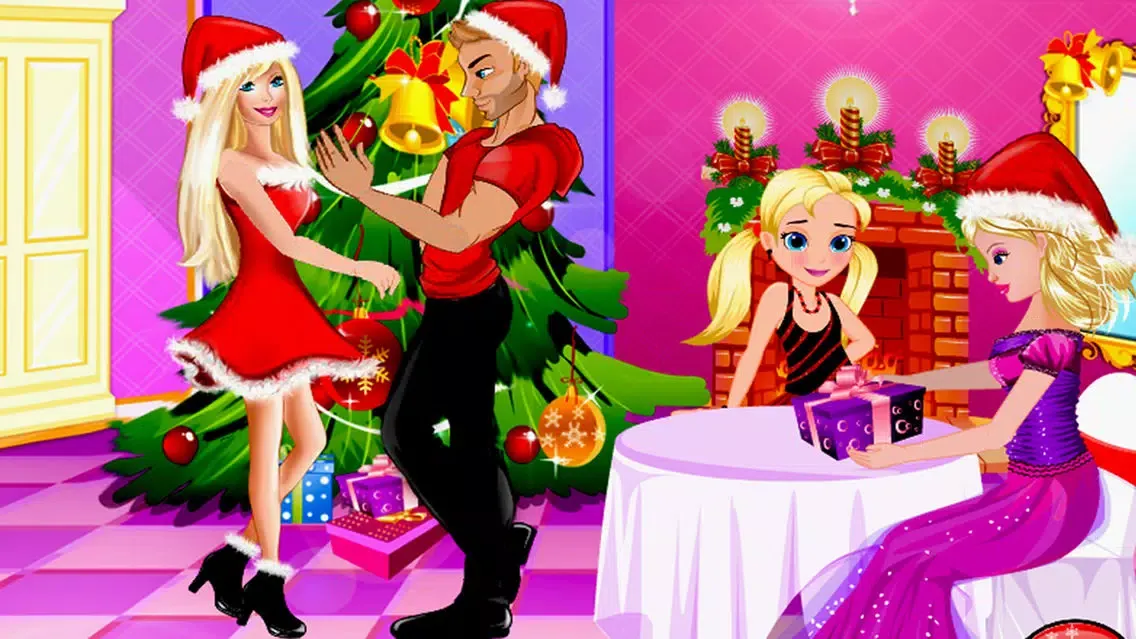 Capturas de tela do Christmas Princess Kissing