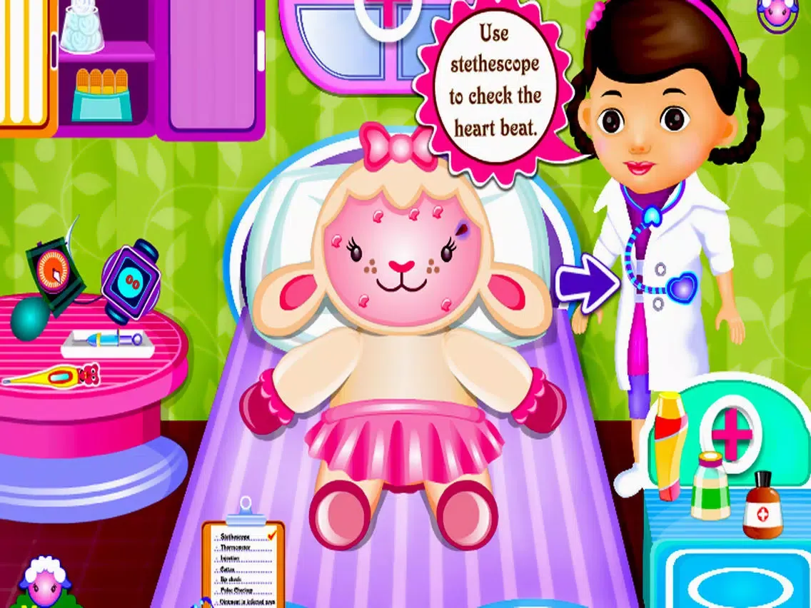 Cute Lamb Treatment iPad  스크린샷