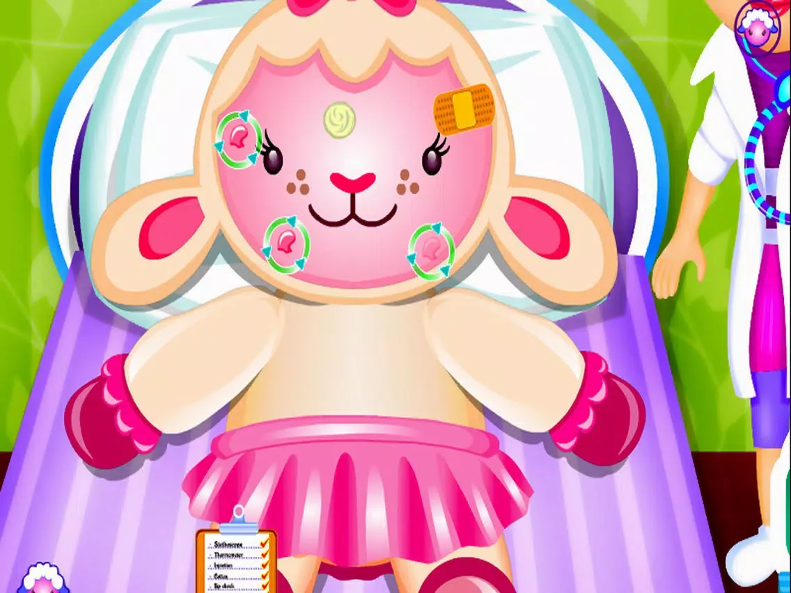 Cute Lamb Treatment iPad  스크린샷