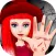Halloween Girl Hand Treatment