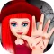 Halloween Girl Hand Treatment