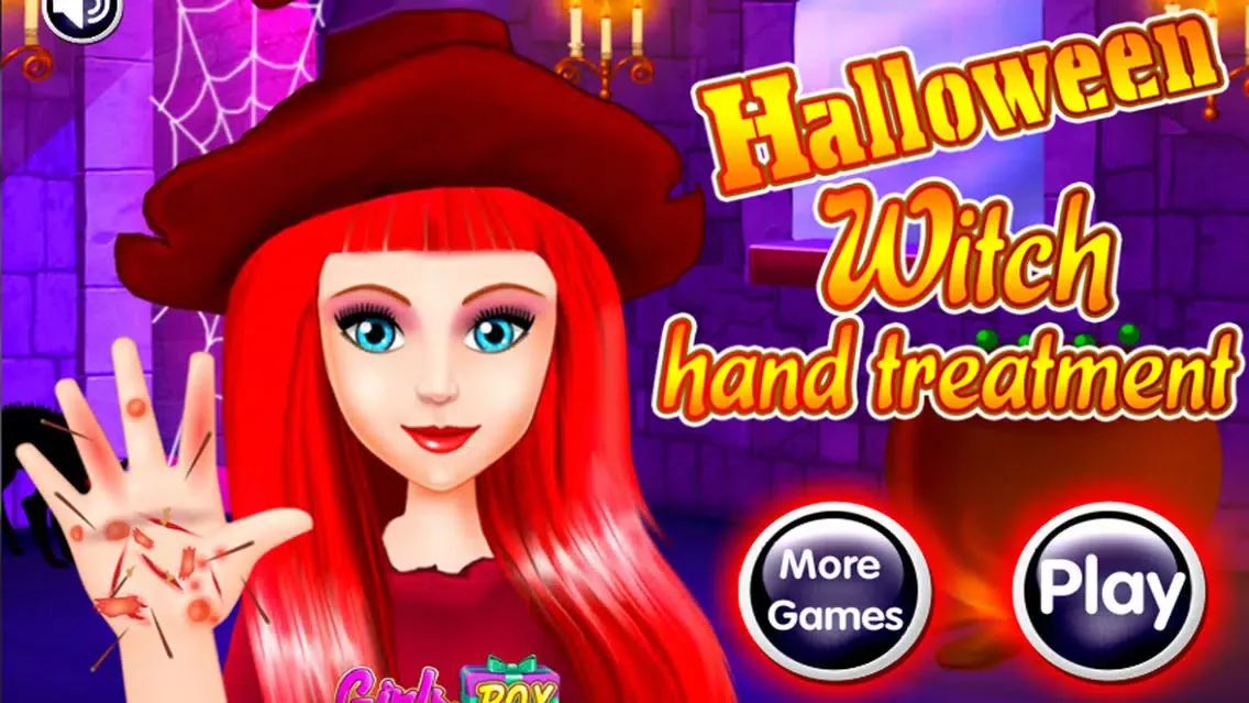 Halloween Girl Hand Treatment應用截圖
