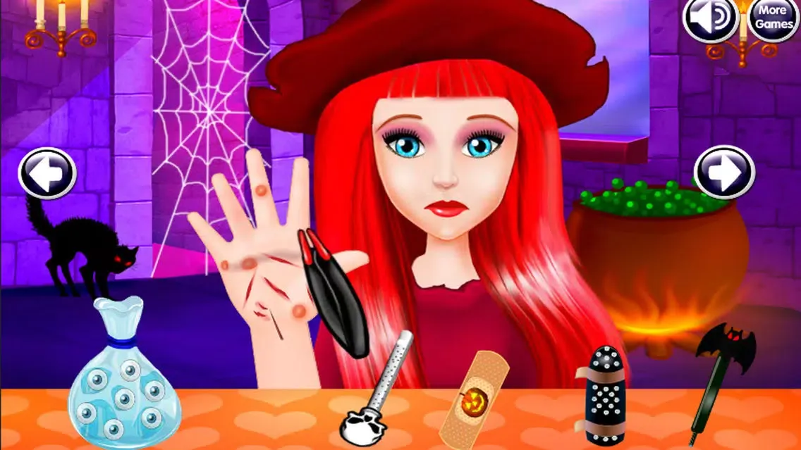 Halloween Girl Hand Treatment應用截圖