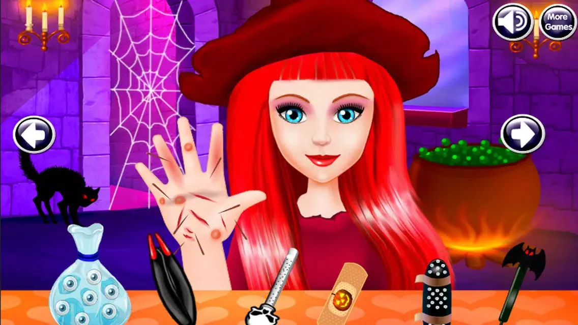 Halloween Girl Hand Treatment應用截圖